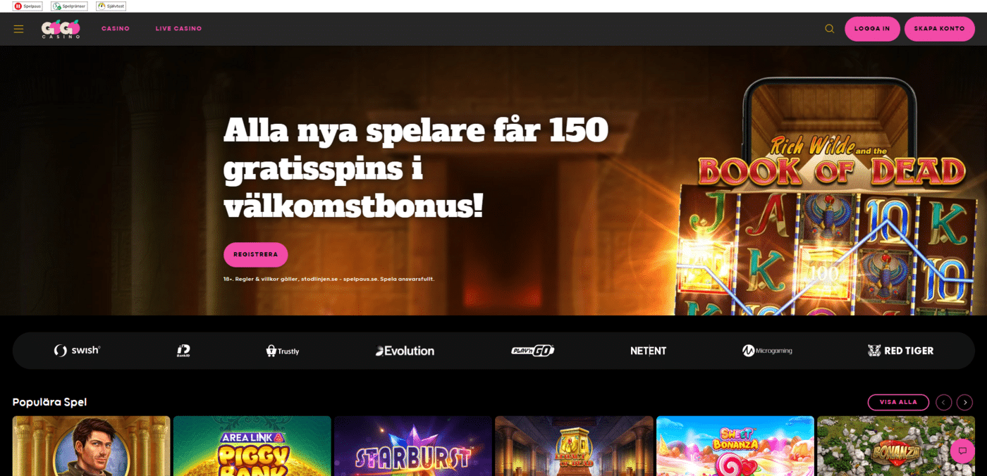 GoGoCasino free spins